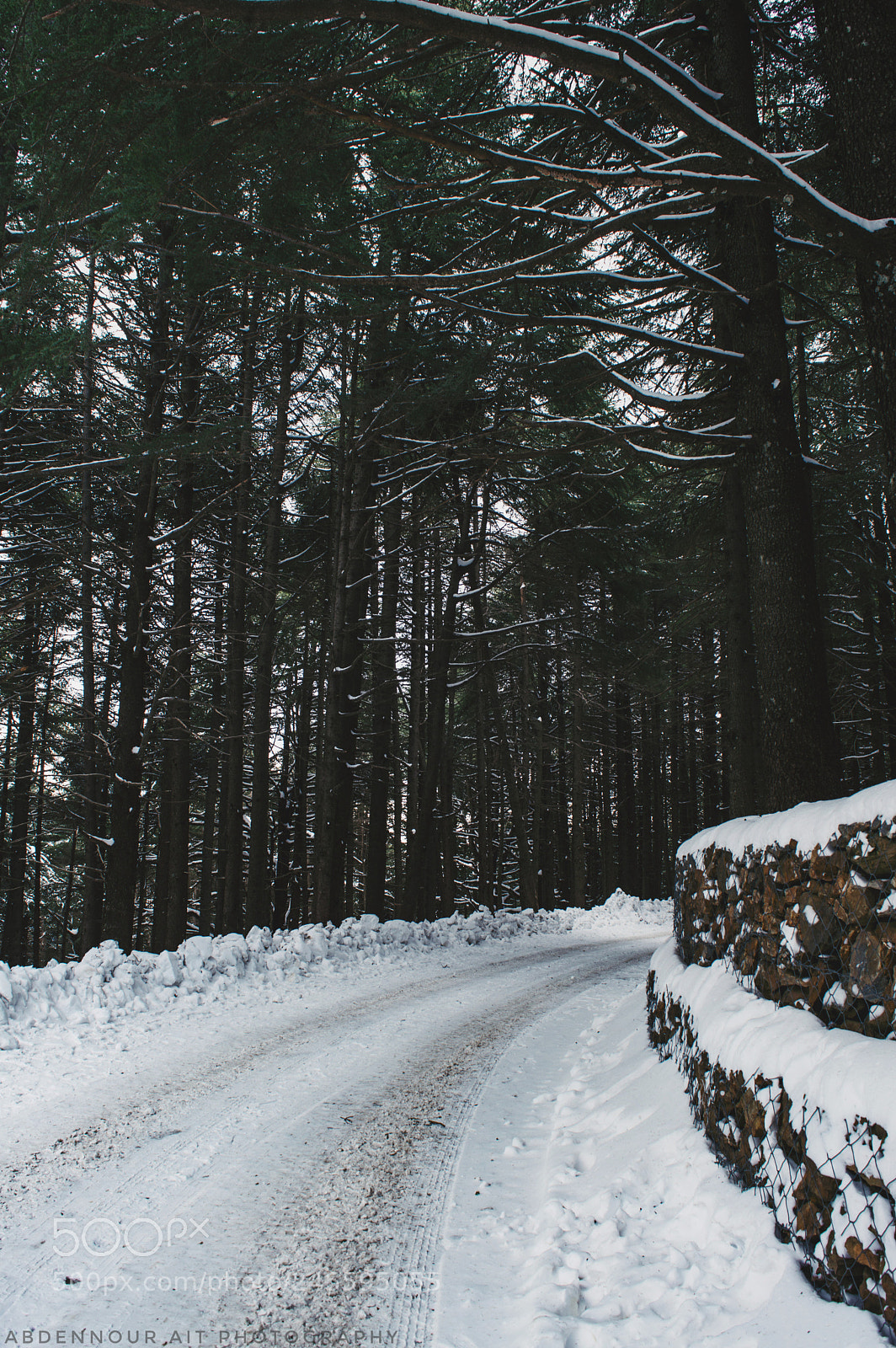 Nikon D3200 sample photo. White road! photography