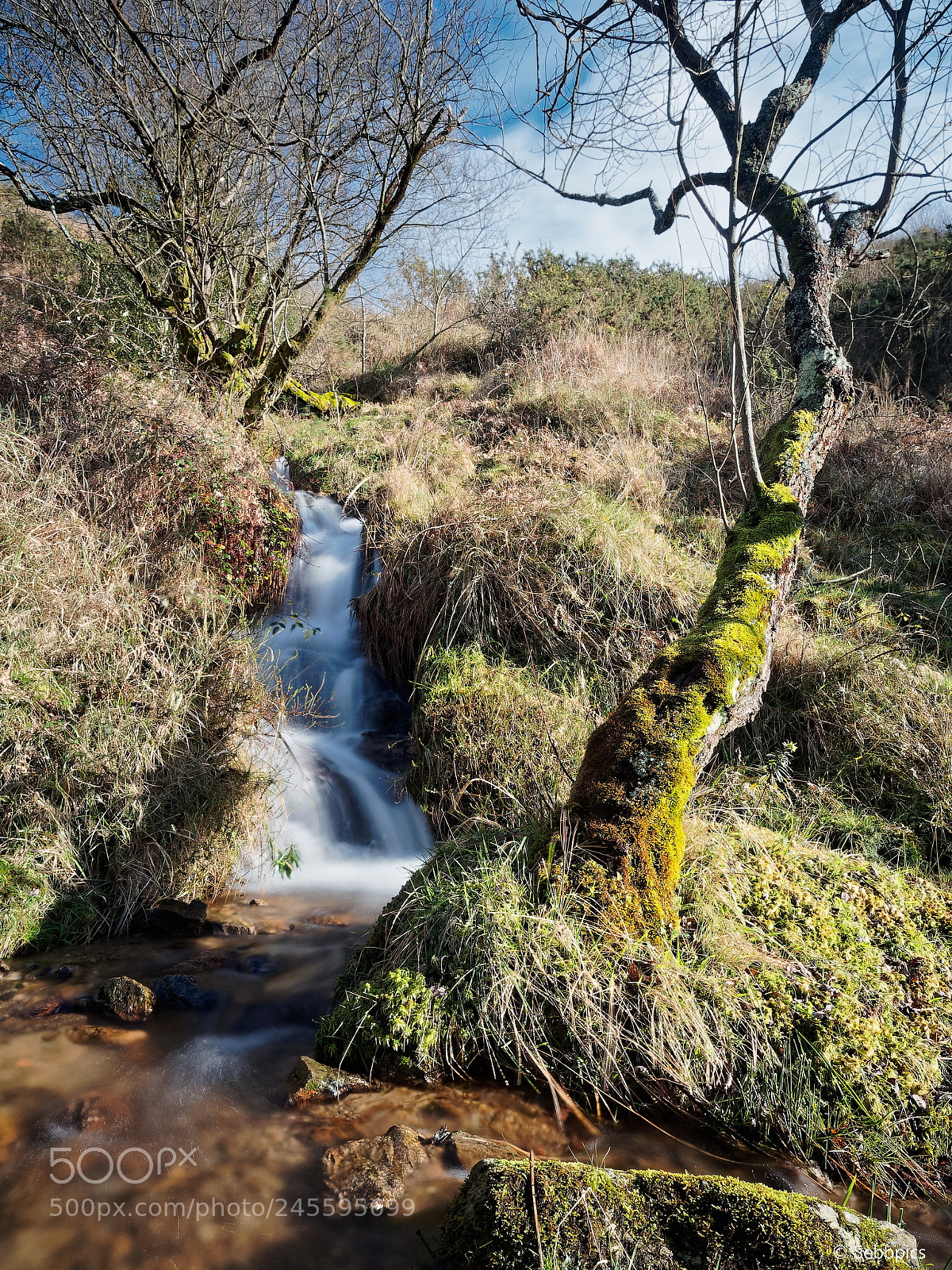 Olympus OM-D E-M5 II sample photo. Basque waterfall photography
