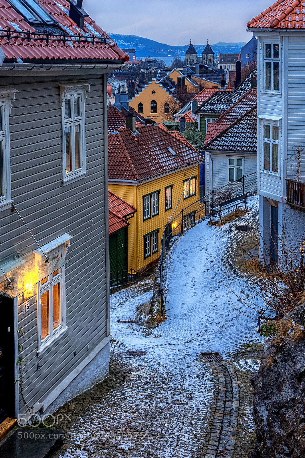 Sony a7 II sample photo. Streets of bergen, norway photography