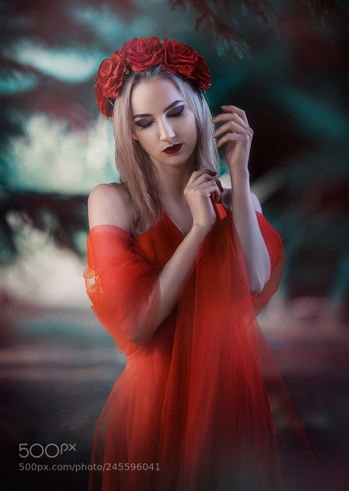 Nikon D810 sample photo. Red magic photography