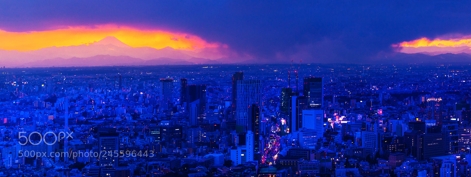 Canon EOS 7D Mark II sample photo. Tokyo panorama photography