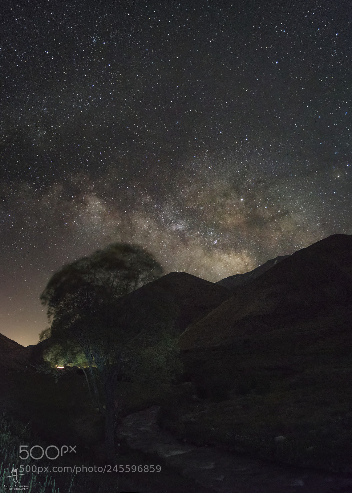 Nikon D5500 sample photo. Night glory ii photography