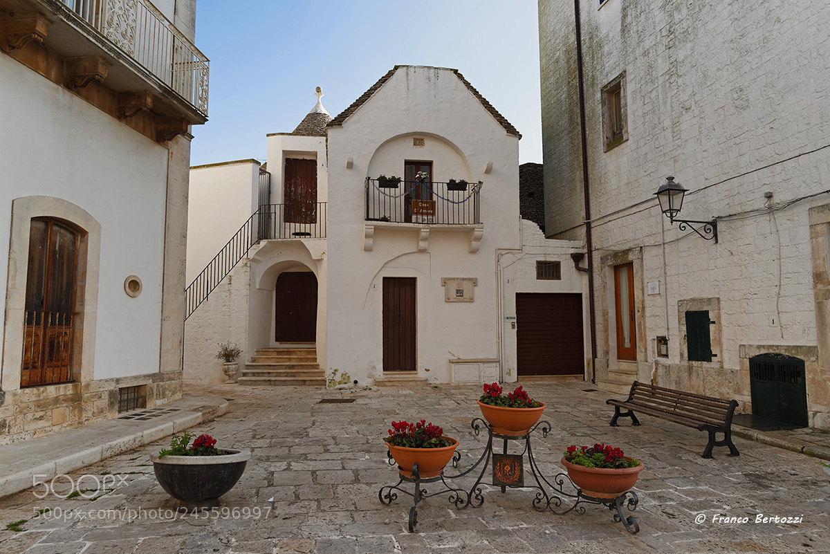 Nikon D610 sample photo. Alberobello trullo d'amore photography