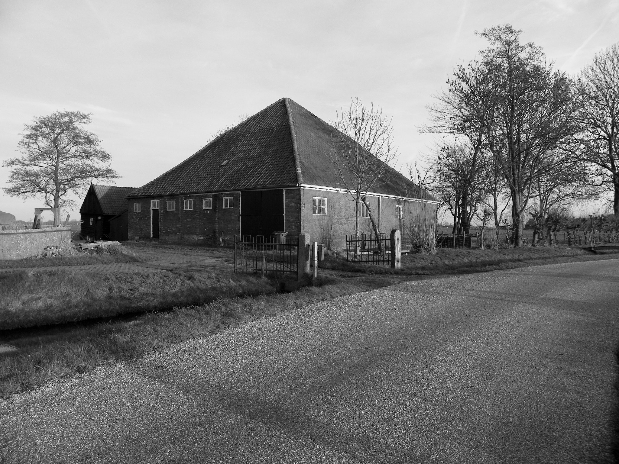 Kodak EasyShare Z981 sample photo. Waterlandse stolpboerderij, broek in waterland ned photography