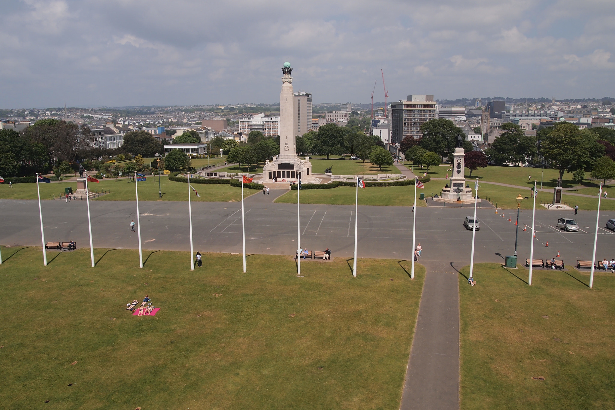 Olympus PEN E-PL2 sample photo. Plymouth hoe photography