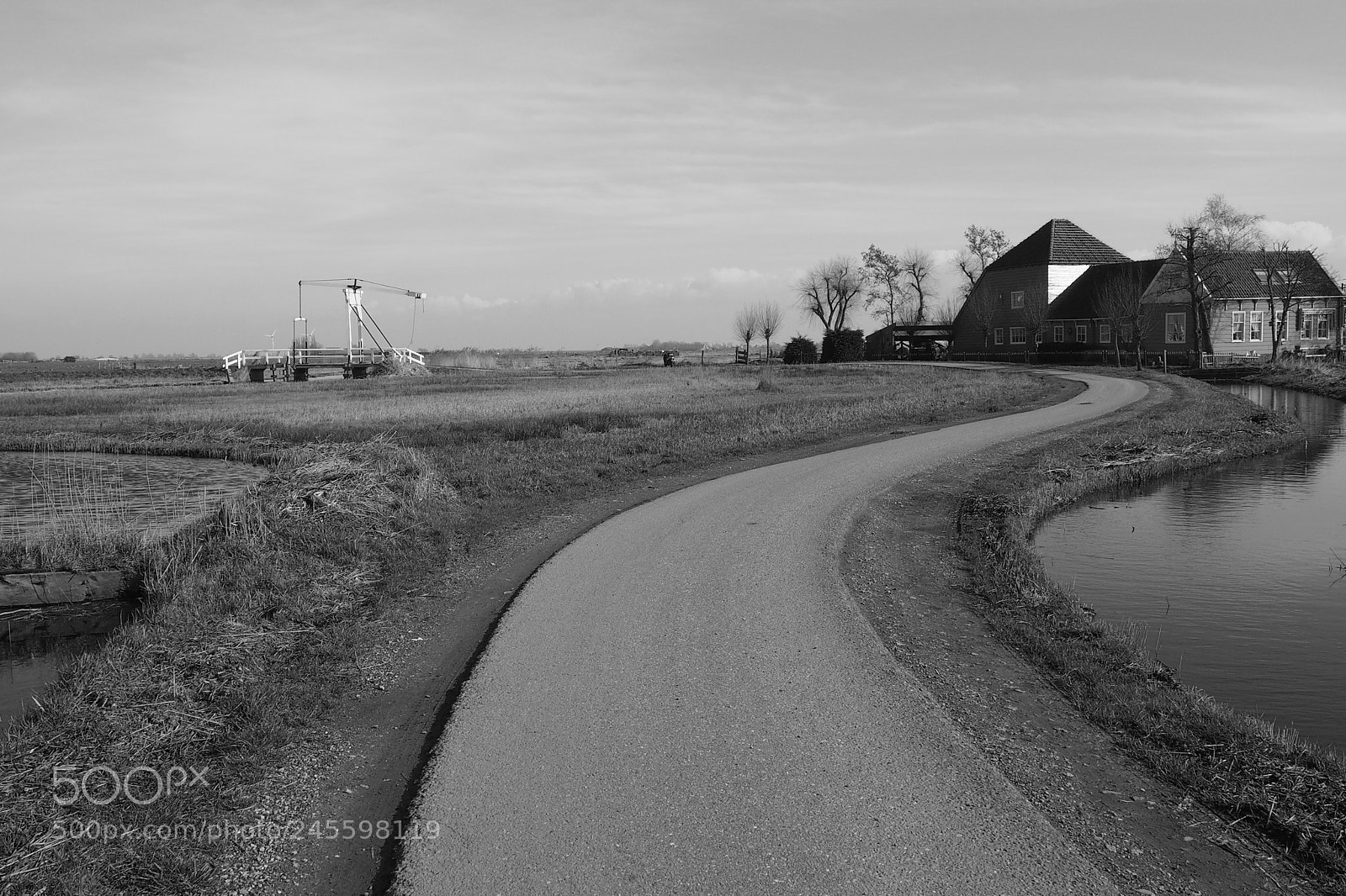 Olympus PEN E-PL7 sample photo. Landscape zuiderwoude, nh. netherlands photography