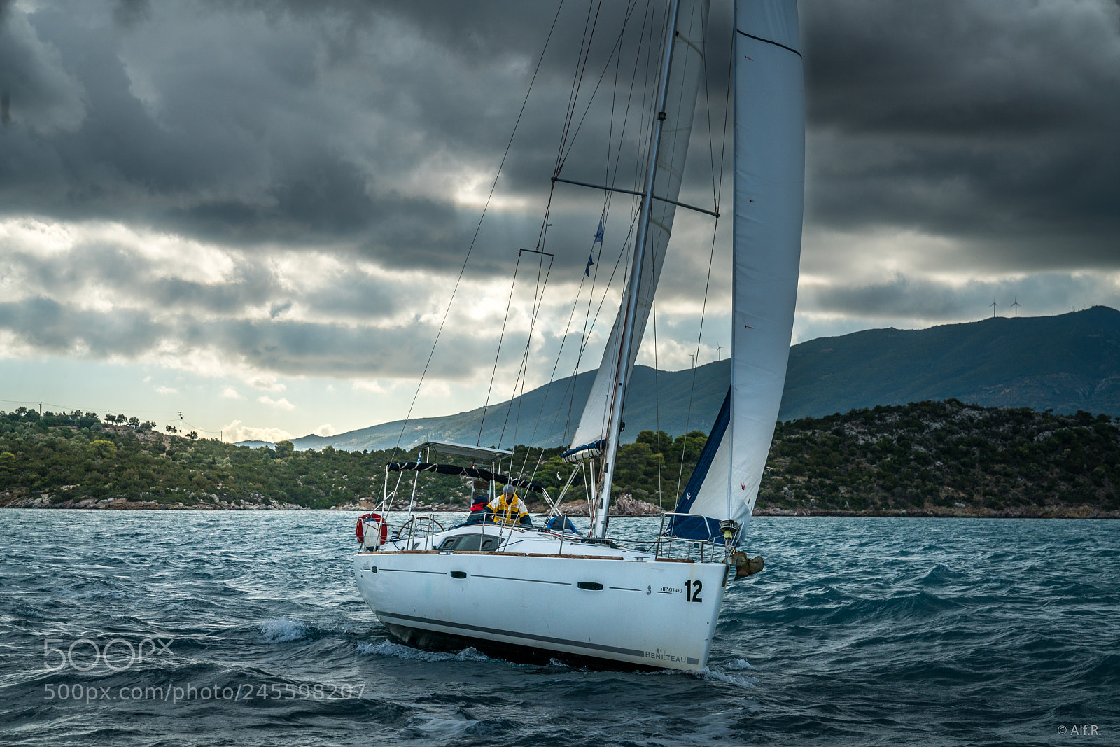 Sony a7R II sample photo. Greece, autumn-sailing photography