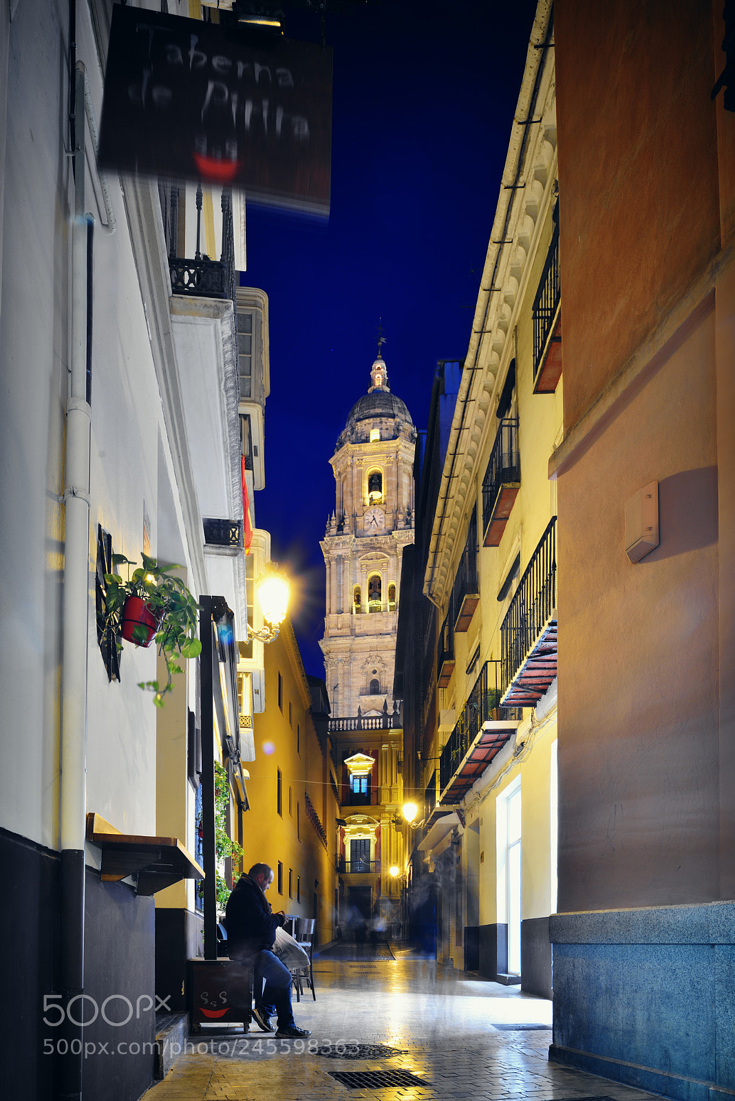 Nikon D810 sample photo. Noches malagueñas photography