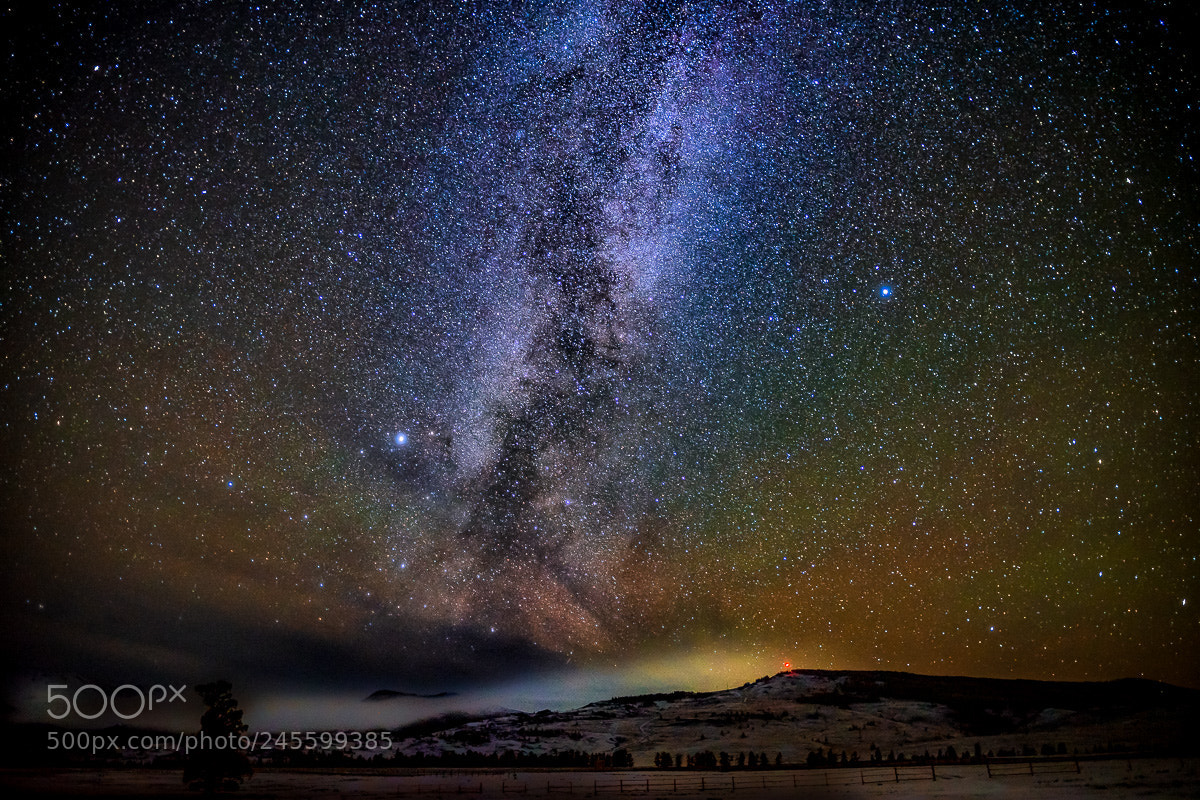 Sony a7 II sample photo. Milky way photography