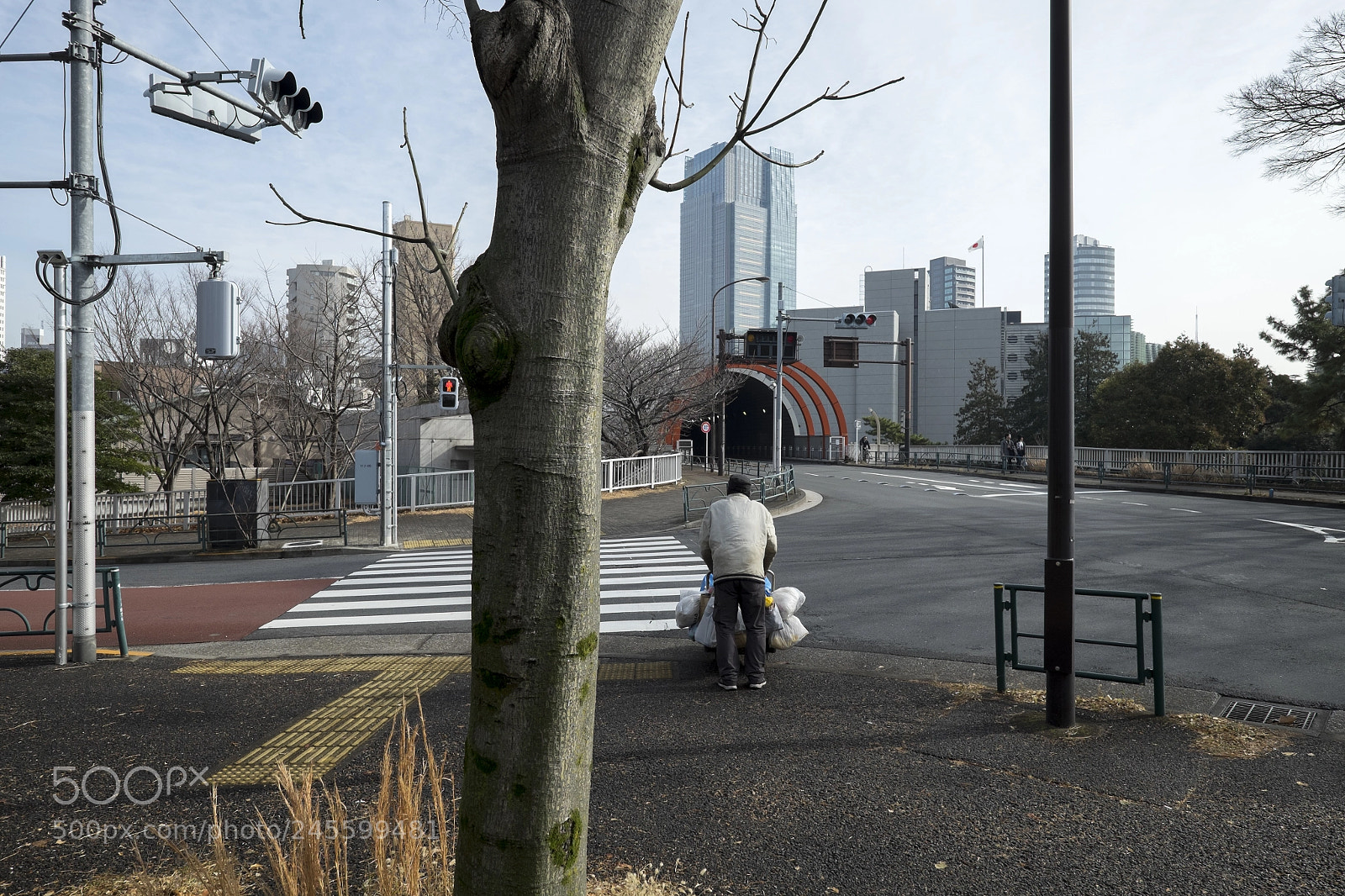 Fujifilm X-T1 sample photo. Tokyo.港区南青山　乃木坂トンネル photography