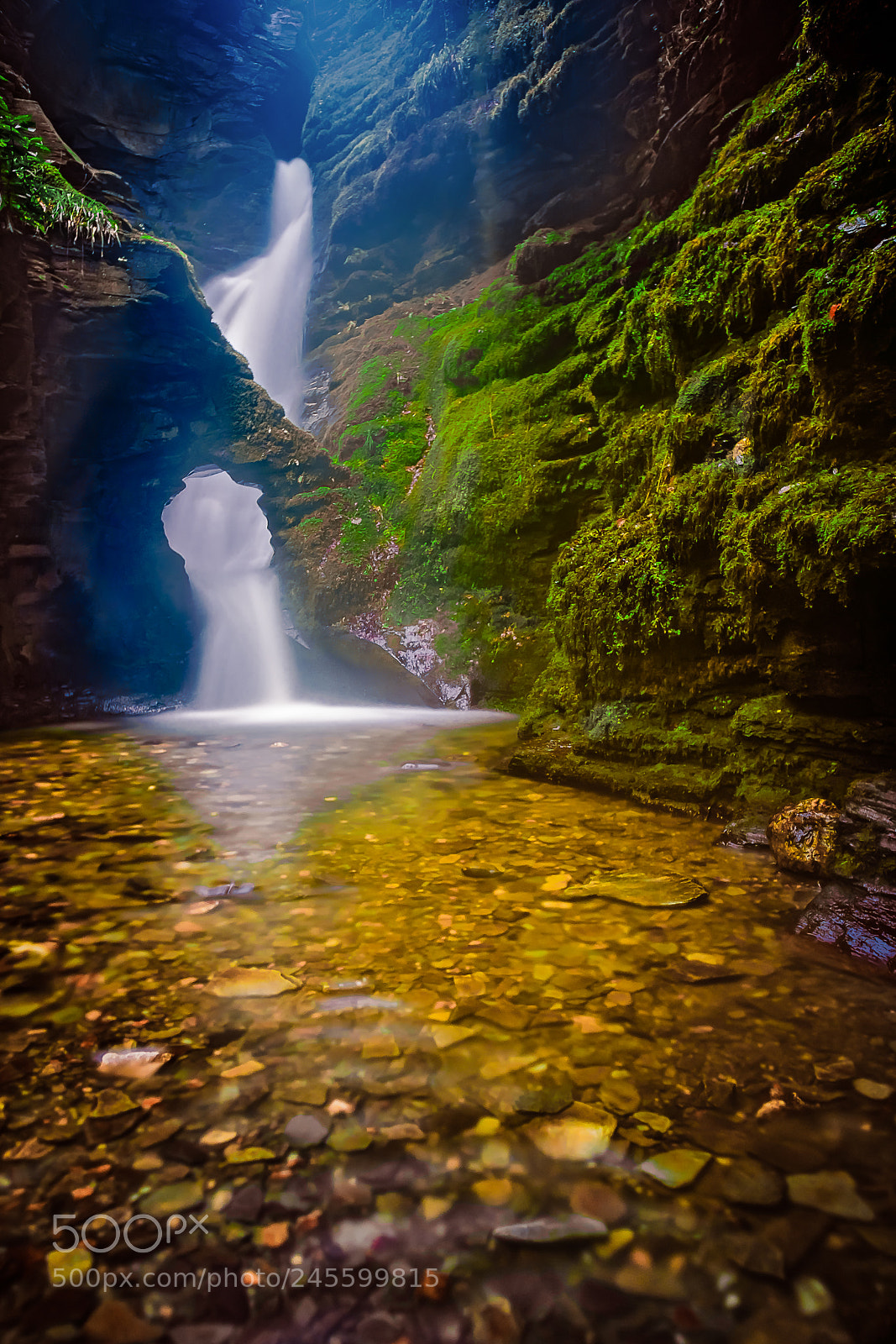 Fujifilm X-T2 sample photo. St nectans glen photography