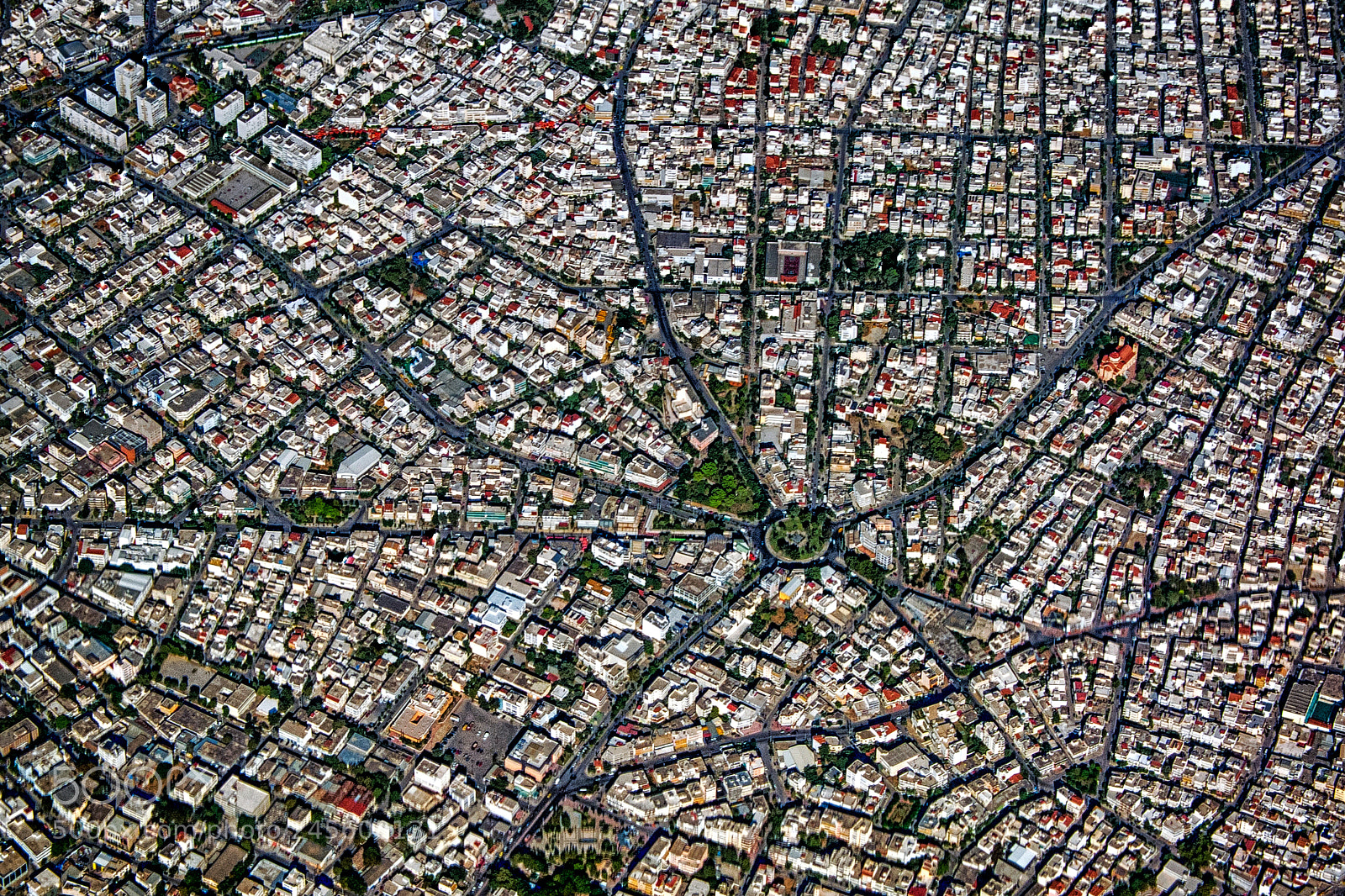 Fujifilm X10 sample photo. Athens from above.... photography