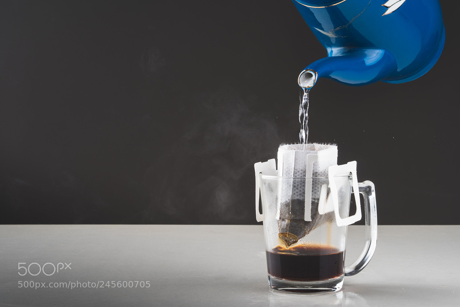 Olympus PEN-F sample photo. Coffee drip pouring hot photography