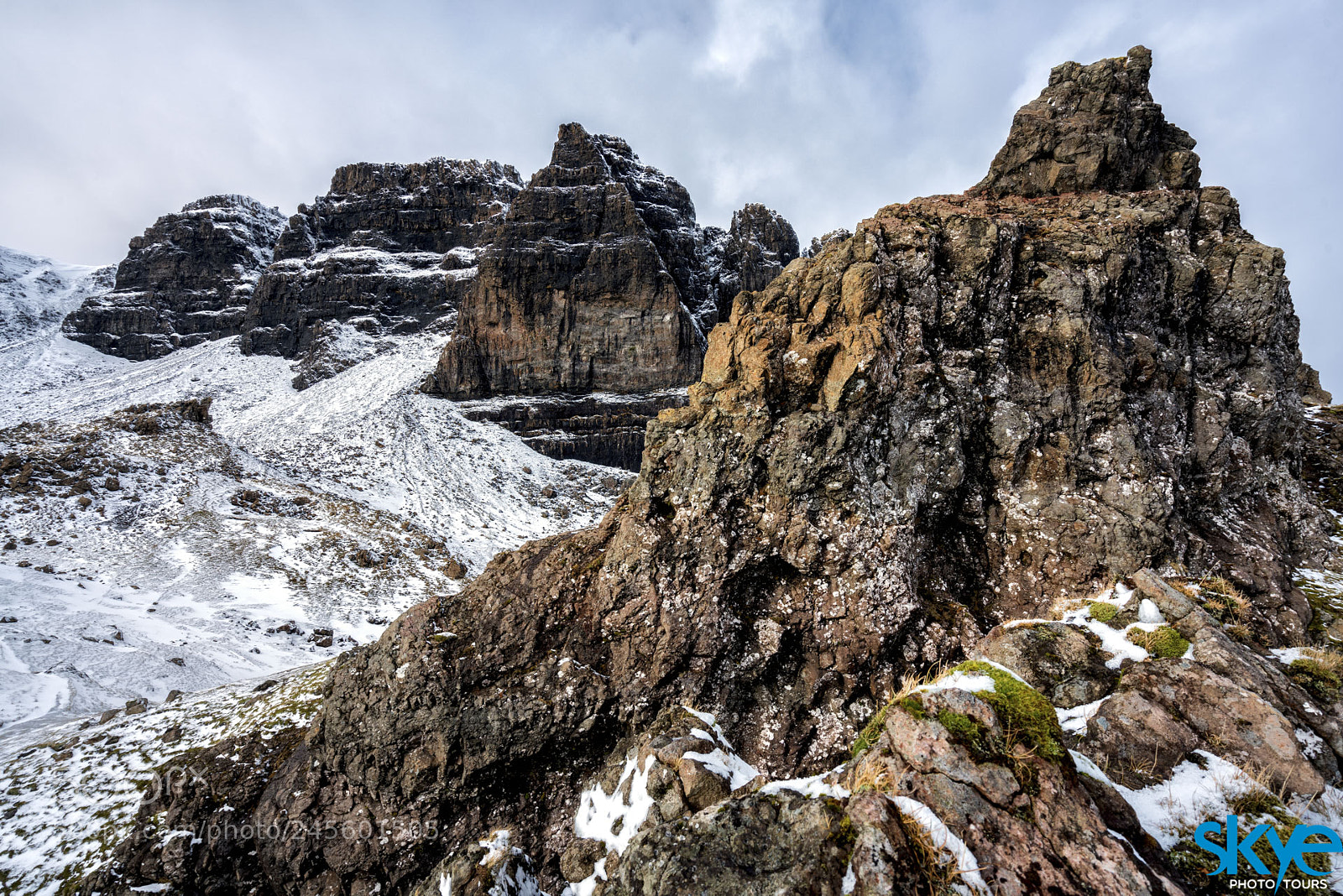 Sony a7R II sample photo. The storr mountain range photography