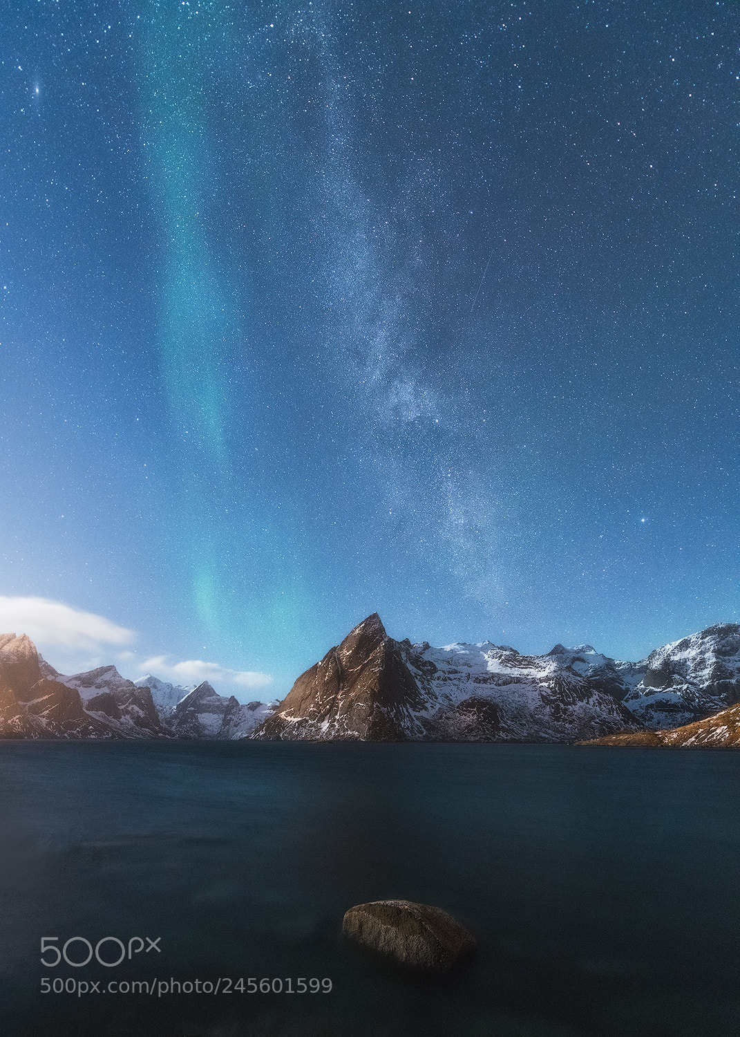 Nikon D850 sample photo. Aurora x milkyway photography