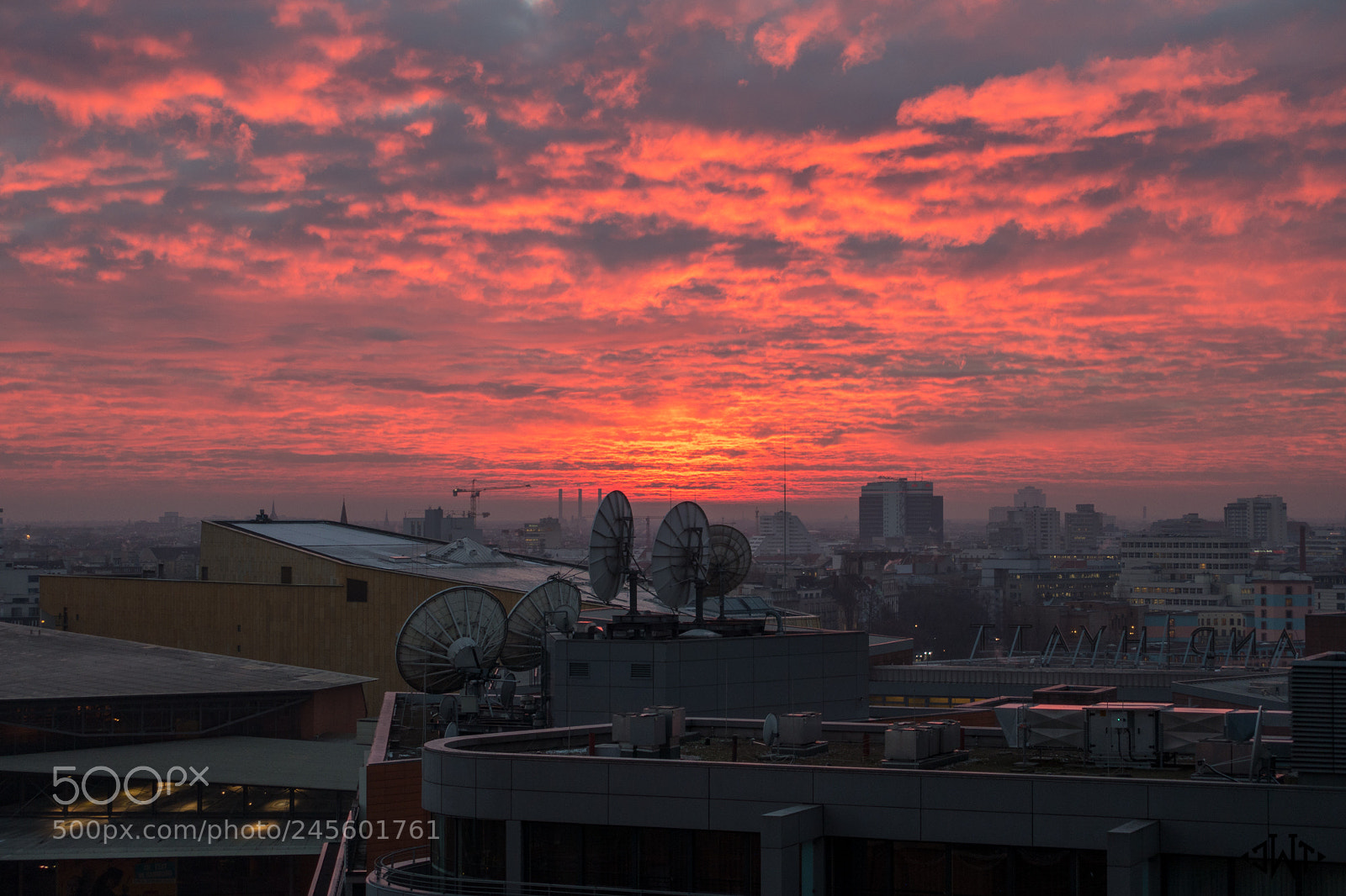 Sony Cyber-shot DSC-RX100 III sample photo. Berlin potsdamer platz sunset photography
