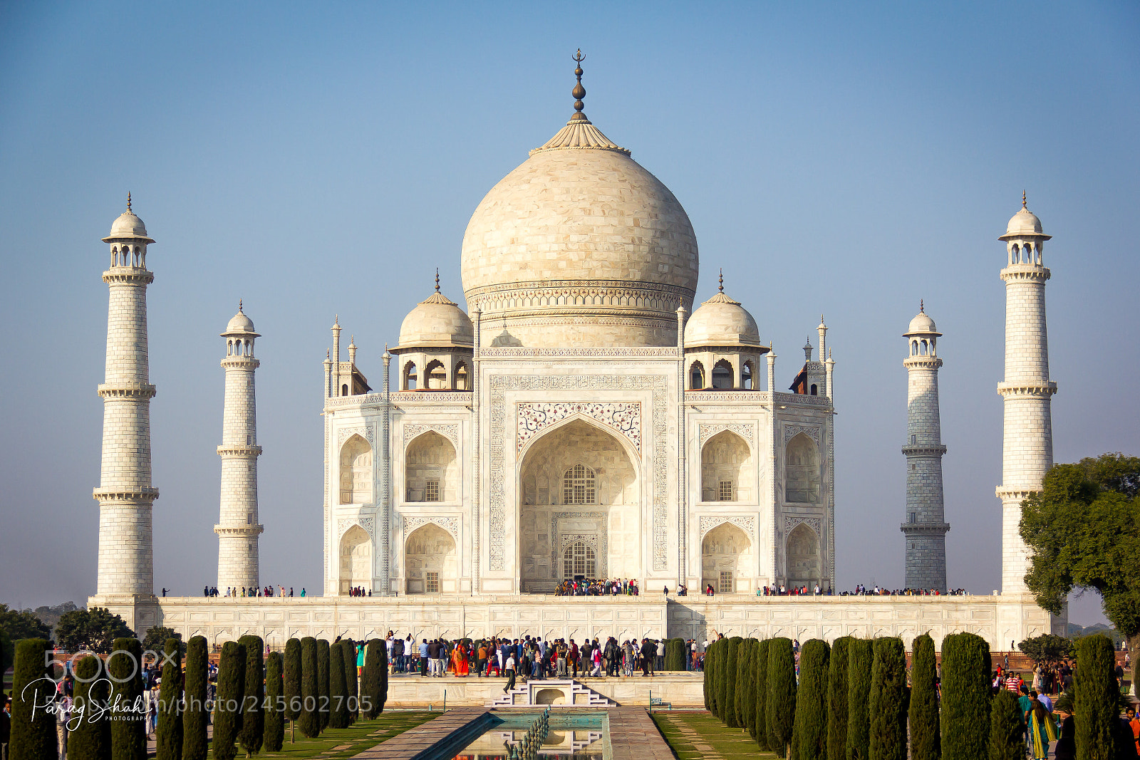 Canon EOS 550D (EOS Rebel T2i / EOS Kiss X4) sample photo. Taj mahal photography