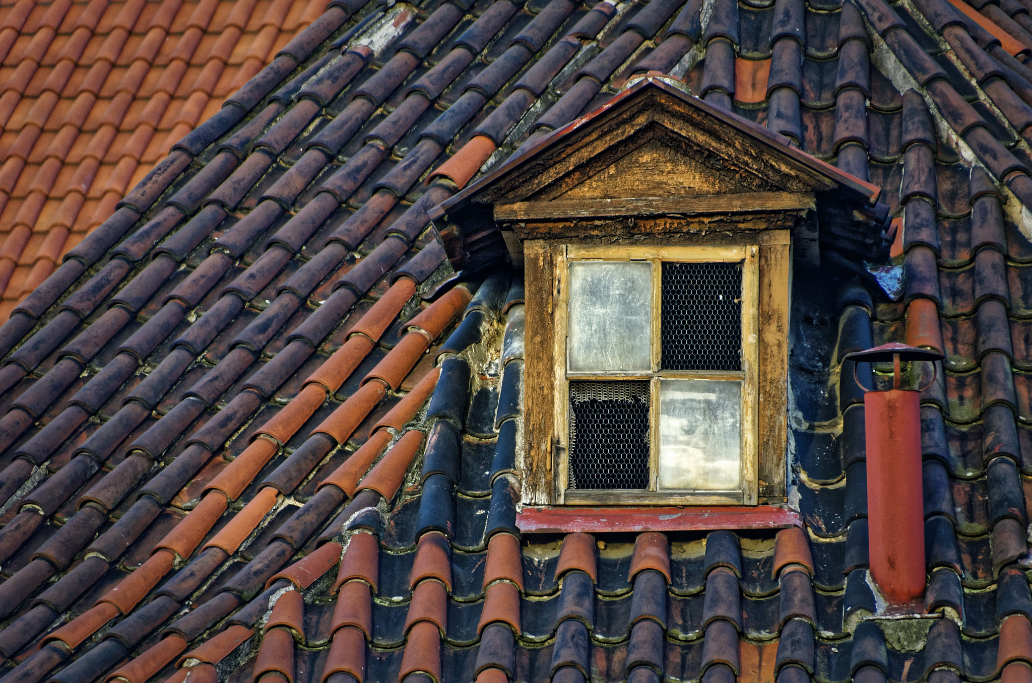 Nikon D5100 sample photo. Roofs of prague photography