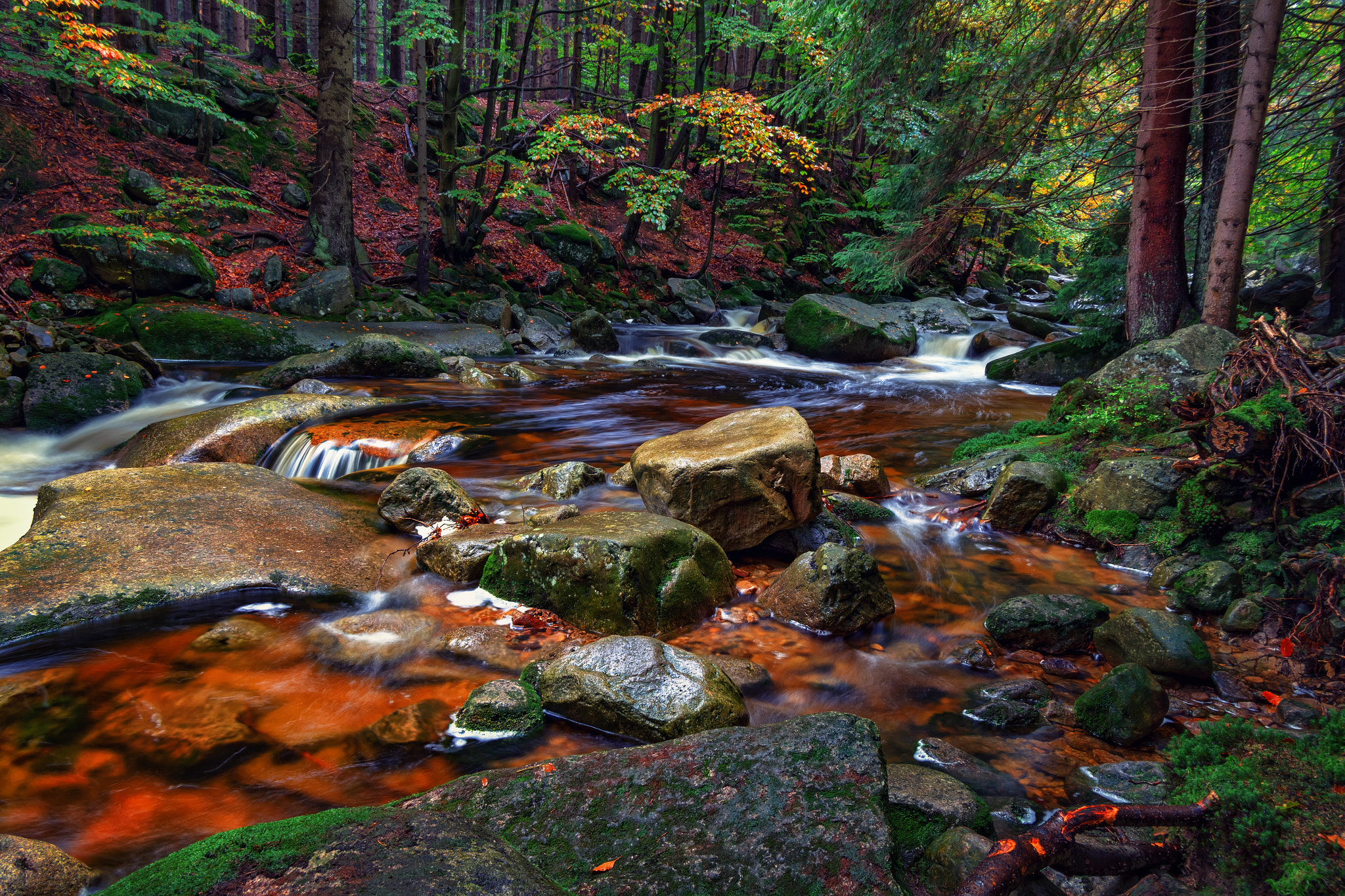 Pentax K-S1 sample photo. Mumlavsky waterfall photography