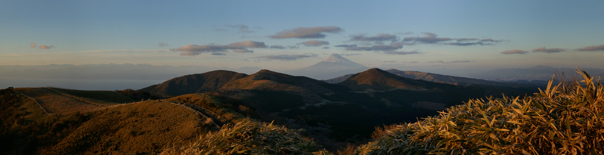 Panasonic DMC-TX1 sample photo. Mt. fuji distant view photography