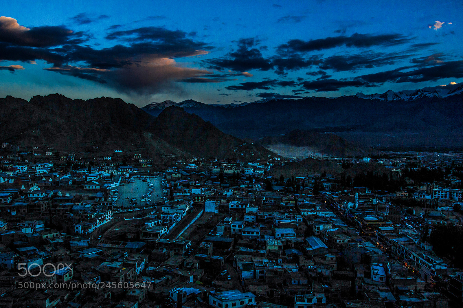 Nikon D4S sample photo. Leh in blues photography