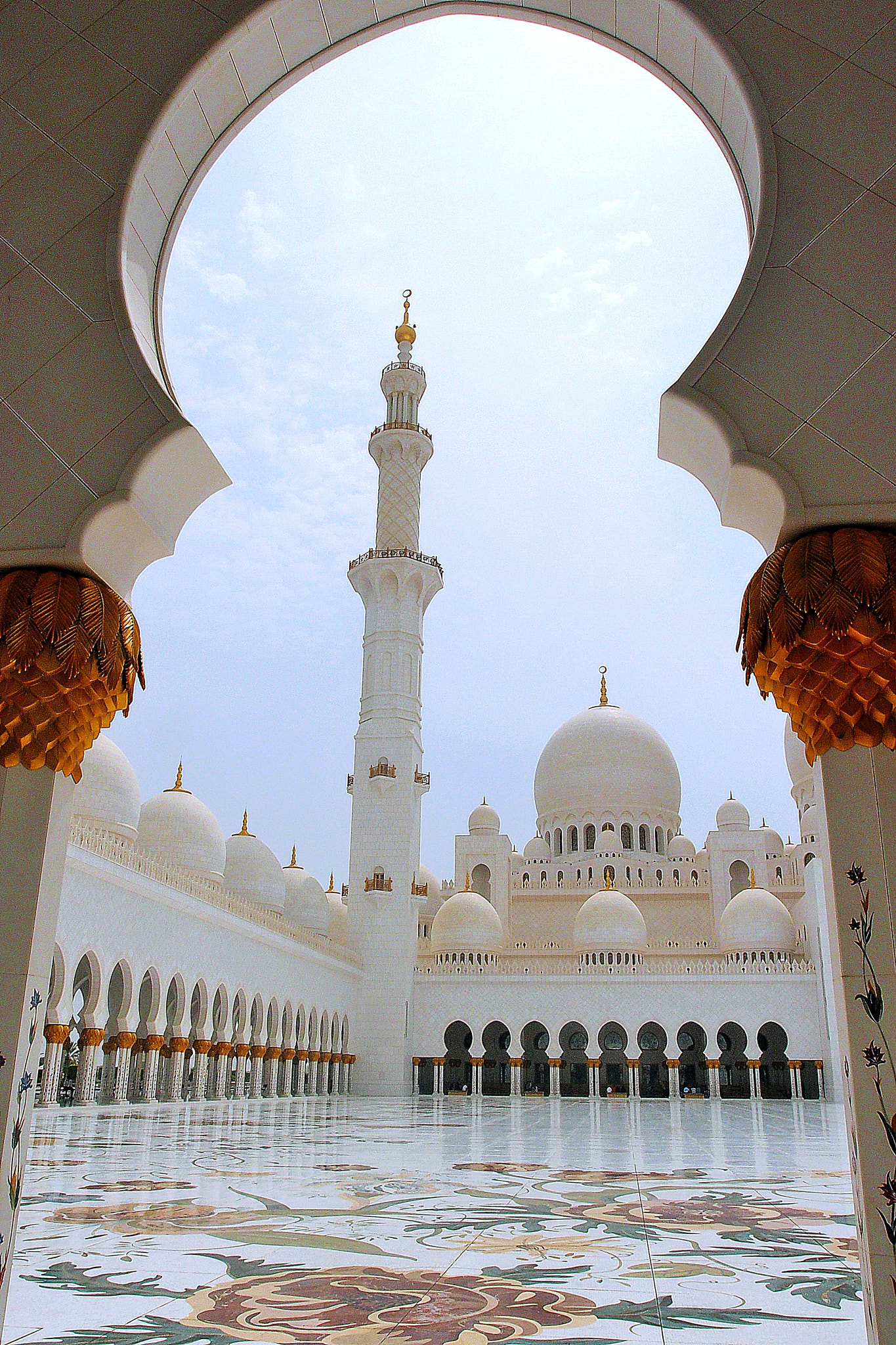 Olympus XZ-1 sample photo. Sheikh zayed grand mosque 2. photography