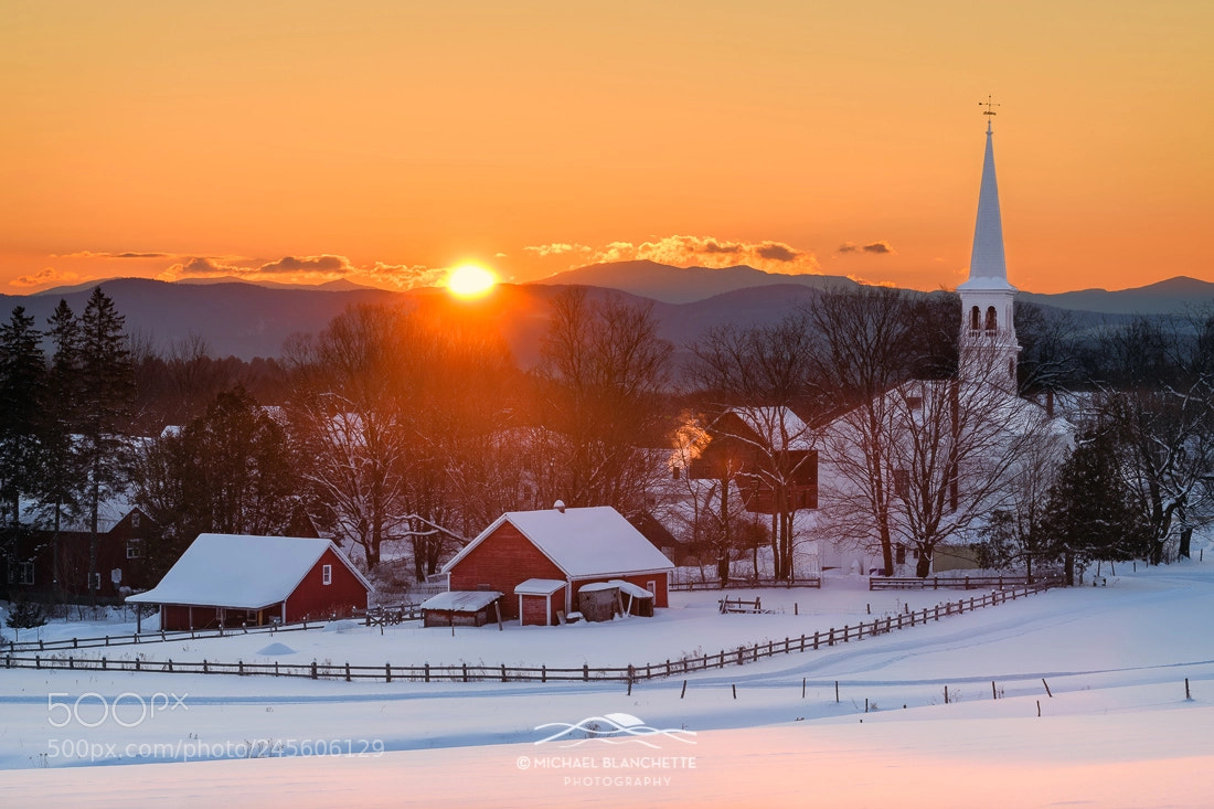 Nikon D850 sample photo. Country village photography