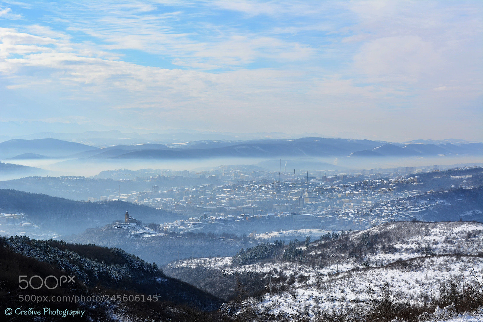Nikon D5200 sample photo. Winter panorama of veliko photography