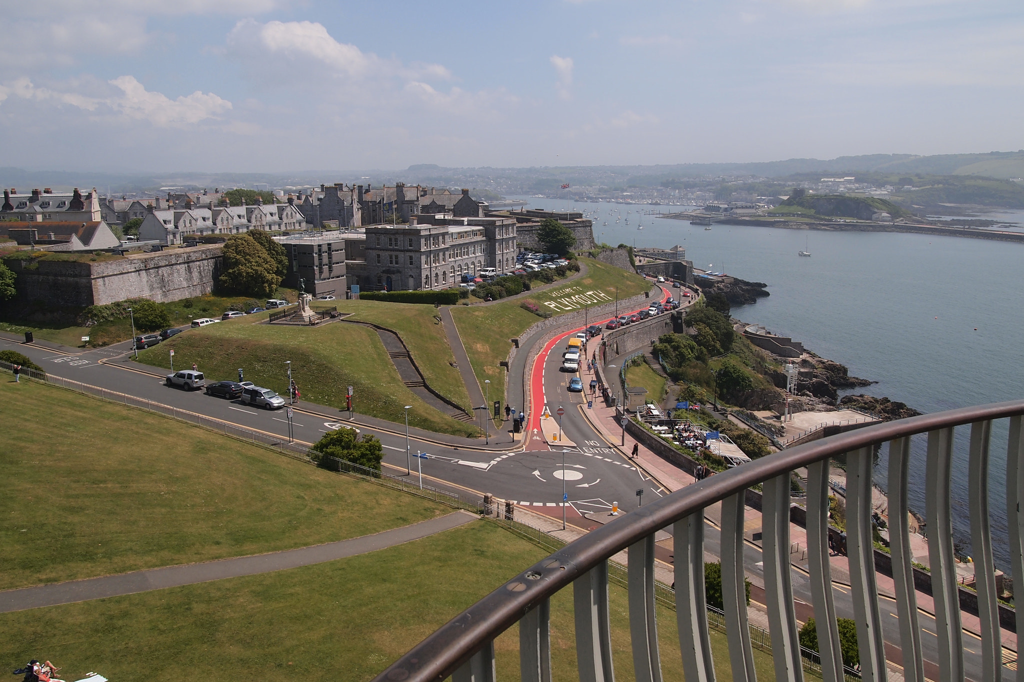 Olympus PEN E-PL2 sample photo. View from smeatons tower. photography