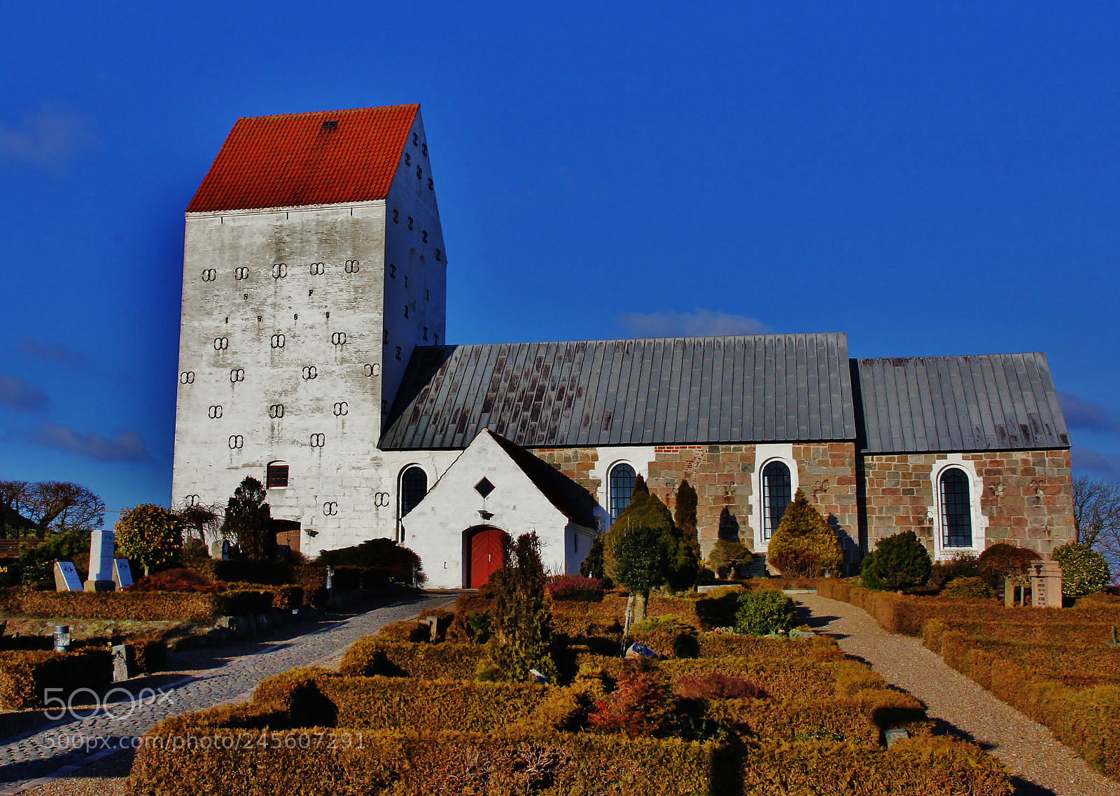 Canon EOS 60D sample photo. Vennebjerg church. photography