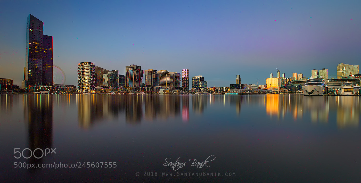 Canon EOS-1D X sample photo. Docklands skyline photography