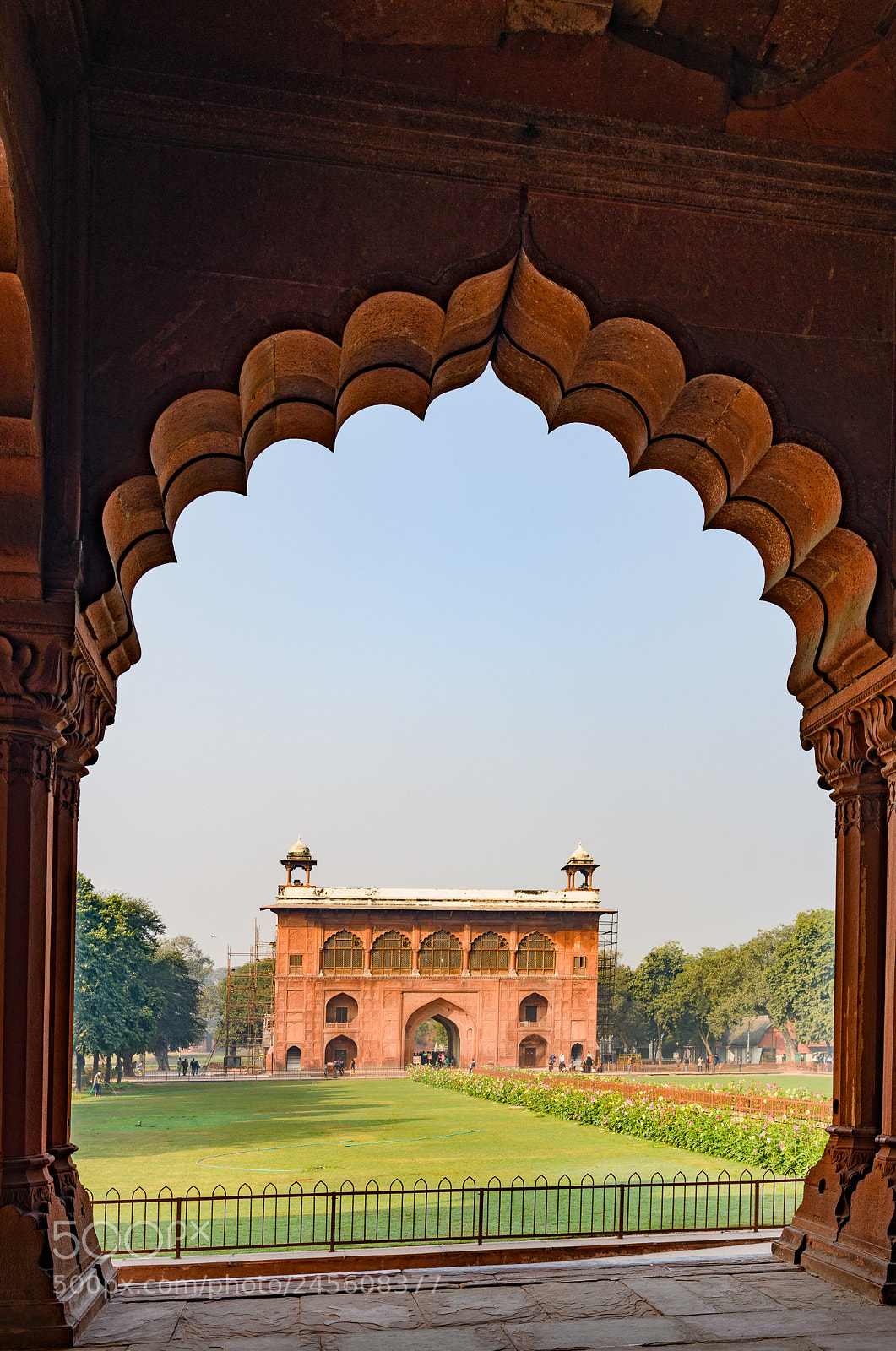 Nikon D850 sample photo. View from diwan-i--aam where photography