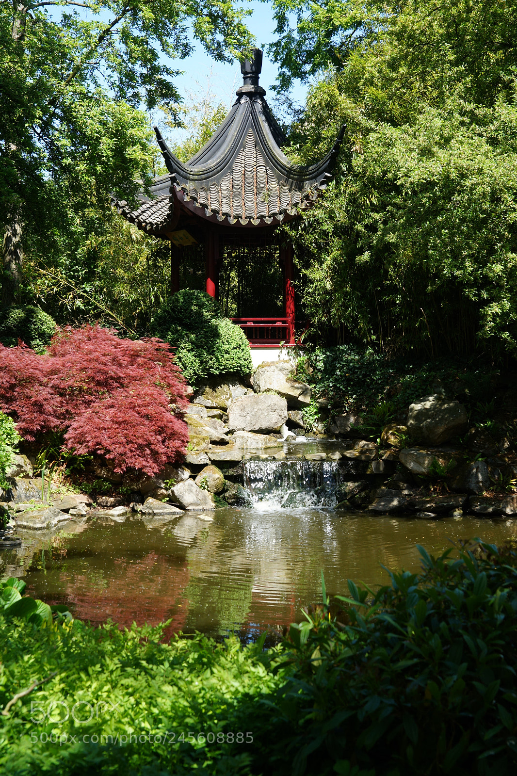 Sony a99 II sample photo. Chinese garden photography