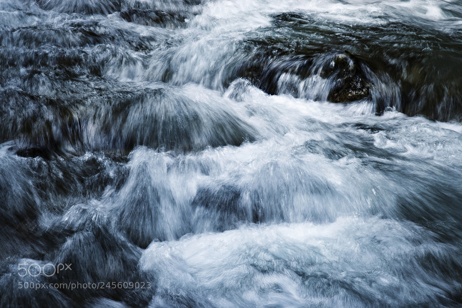 Nikon D5500 sample photo. Blurred dirty water photography