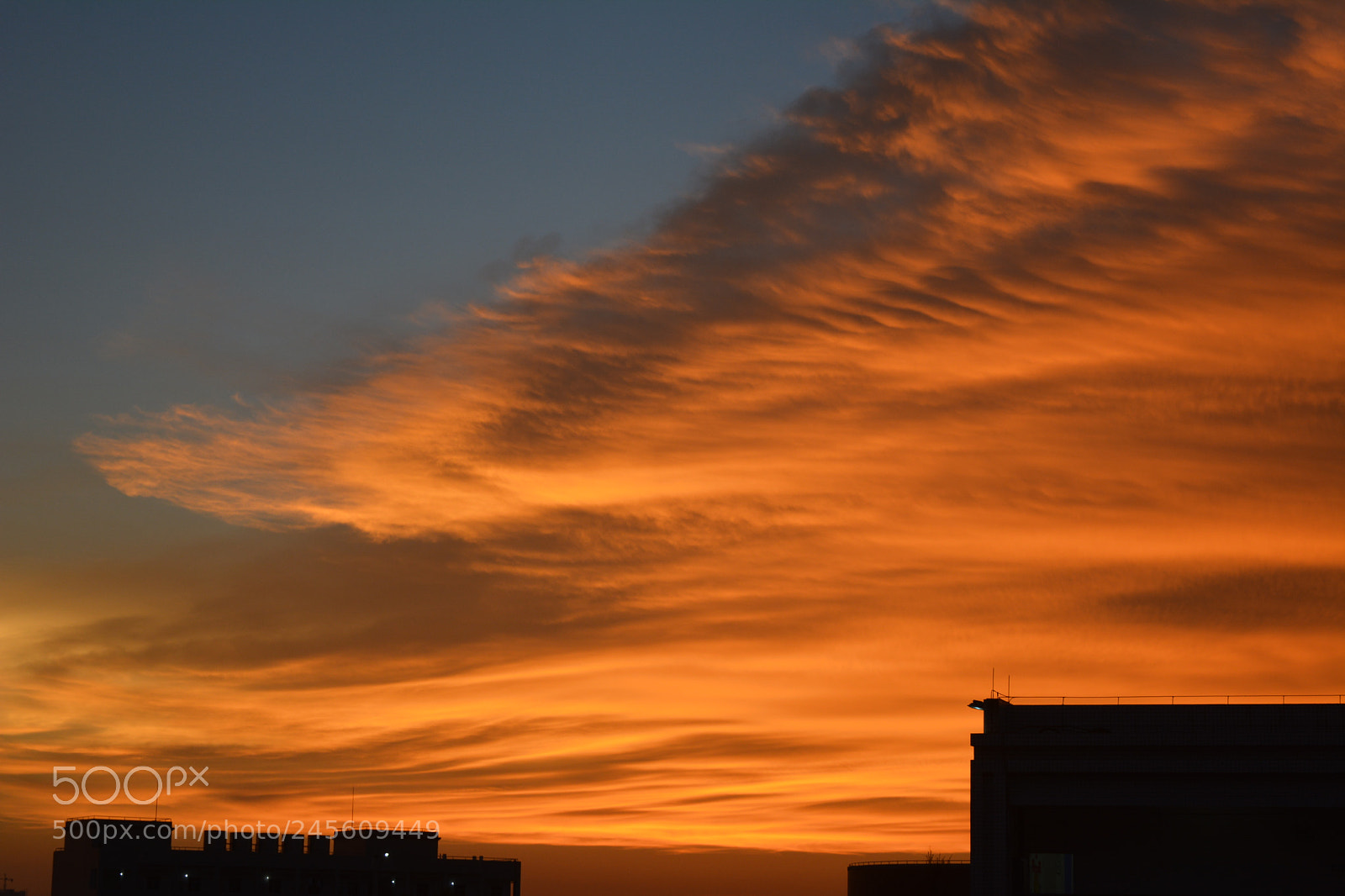 Nikon D5200 sample photo. 火烧云 photography