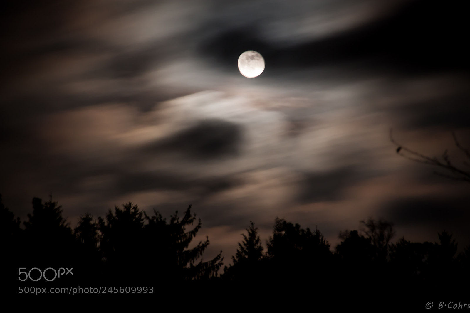 Canon EOS 500D (EOS Rebel T1i / EOS Kiss X3) sample photo. Vollmond appel photography