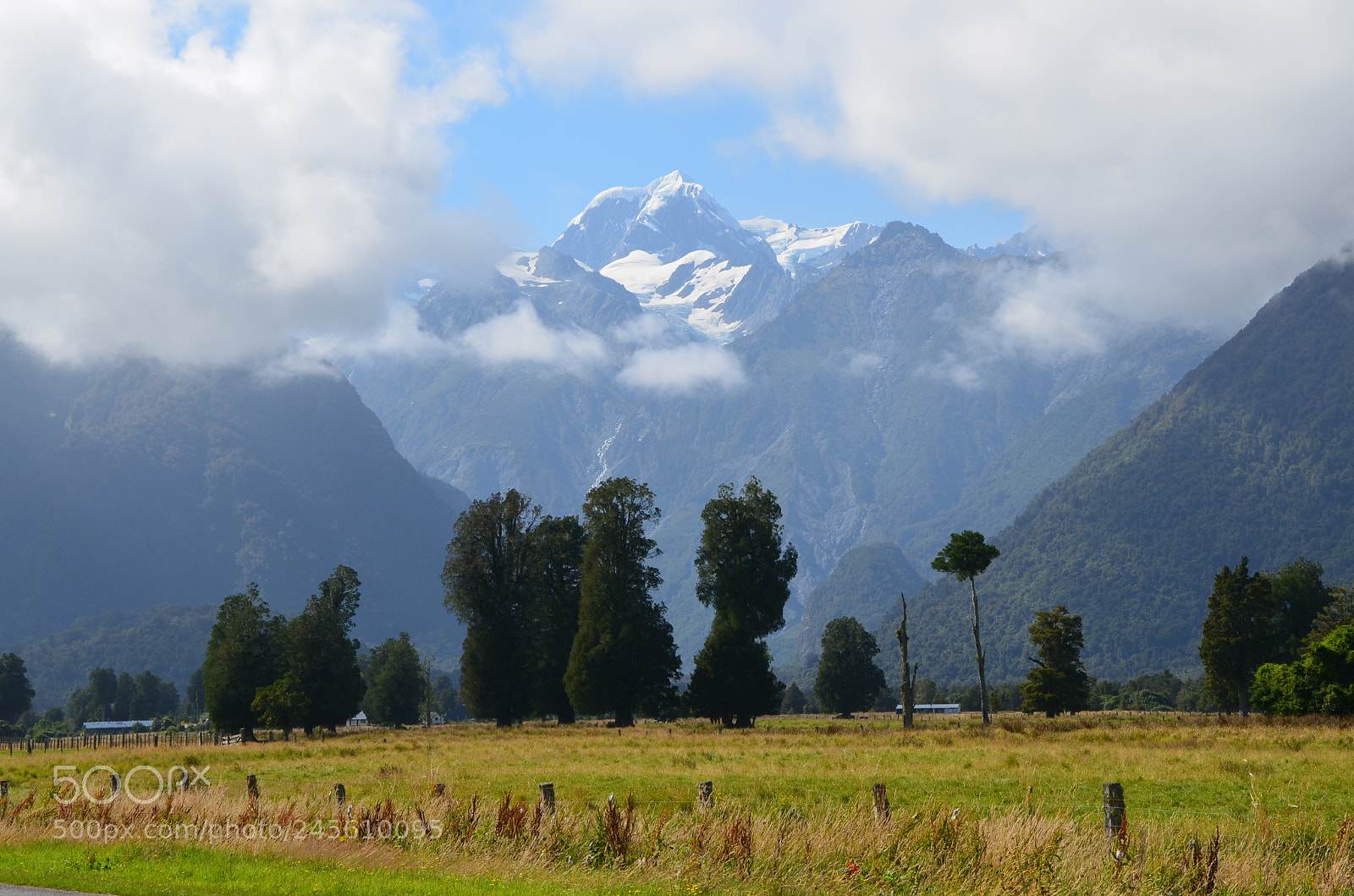 Nikon D5100 sample photo. Mount cook from fox photography