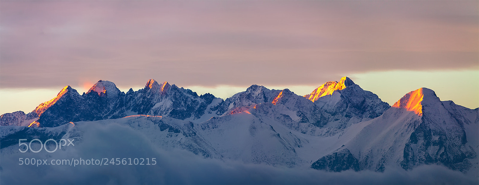 Canon EOS 50D sample photo. Panoramic view tatra mountains photography