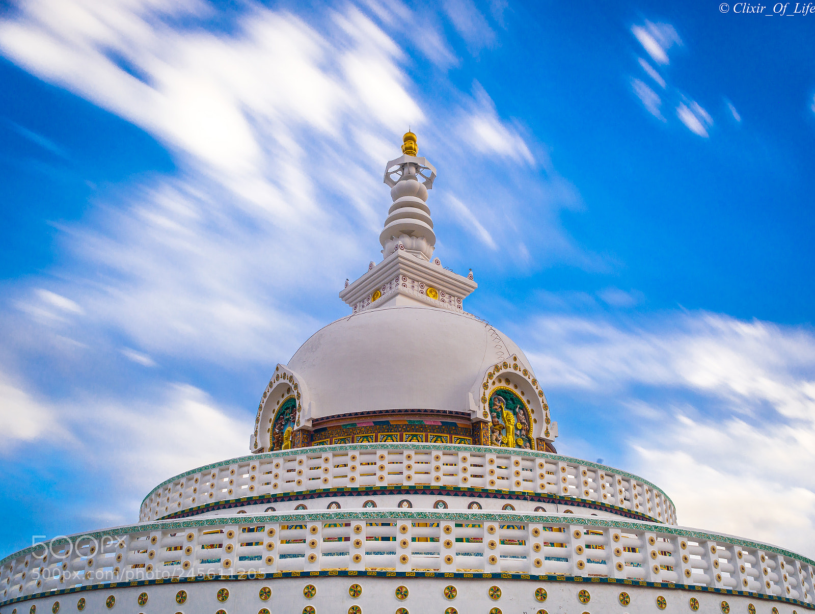Nikon D5200 sample photo. Shanti stupa, leh photography