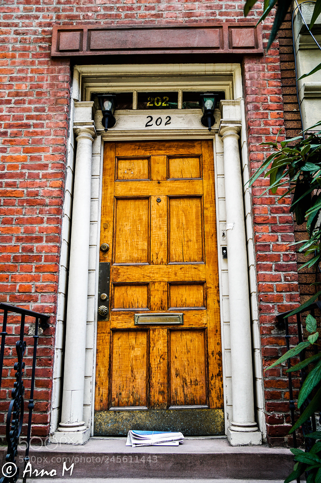 Sony a6500 sample photo. The door photography