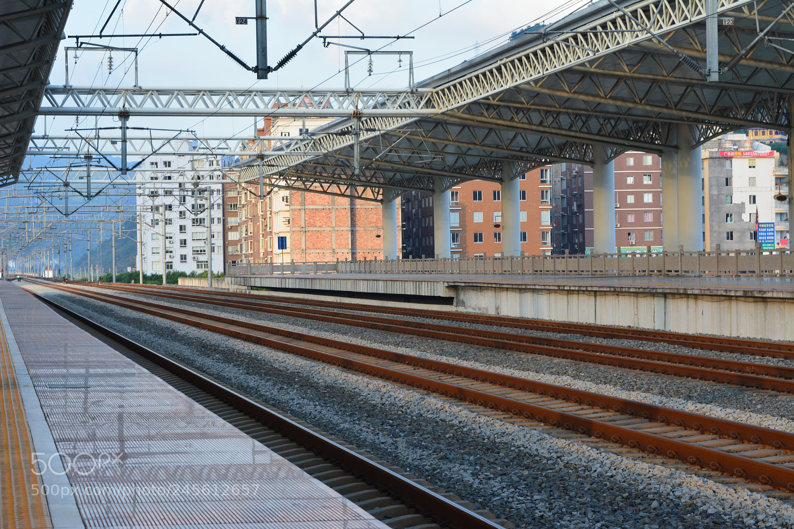 Nikon D5200 sample photo. Railway photography