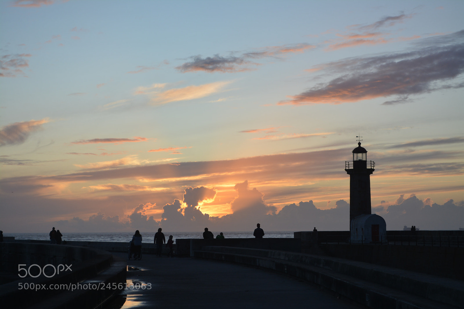 Nikon D5200 sample photo. Sunset foz do douro photography