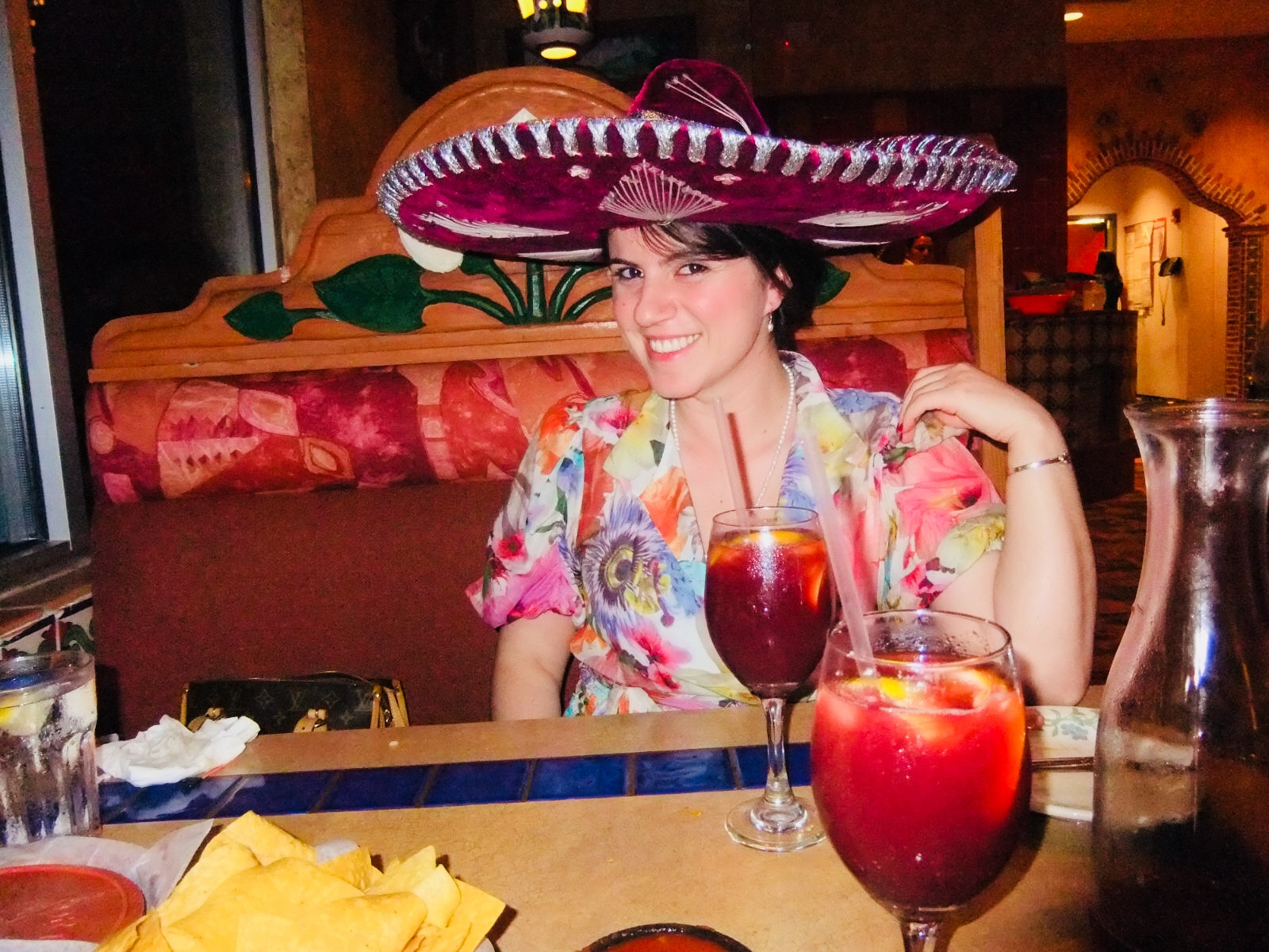 FujiFilm FinePix JZ300 (FinePix JZ305) sample photo. Birthday celebration mexican restaurant photography