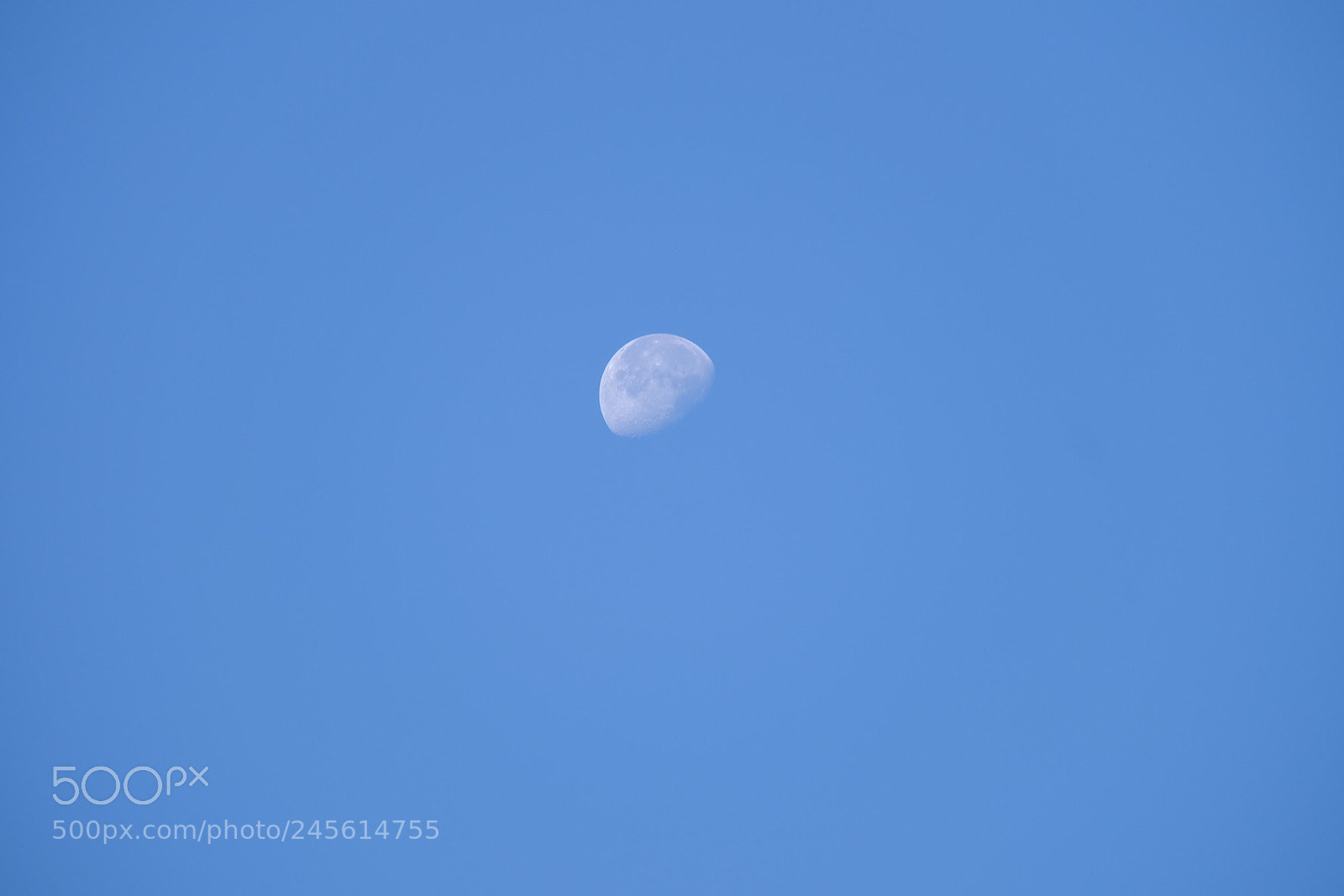 Fujifilm X-A2 sample photo. Morning moon photography