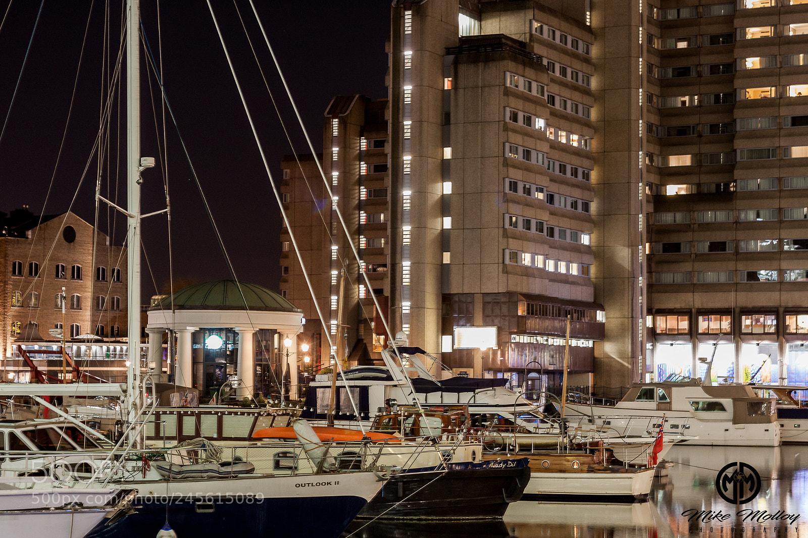 Canon EOS 500D (EOS Rebel T1i / EOS Kiss X3) sample photo. St katherine's marina london photography
