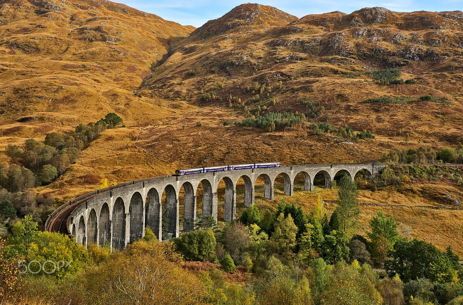 Nikon D610 + Tamron SP 24-70mm F2.8 Di VC USD sample photo. No steam over the glenfinnan viaduct photography