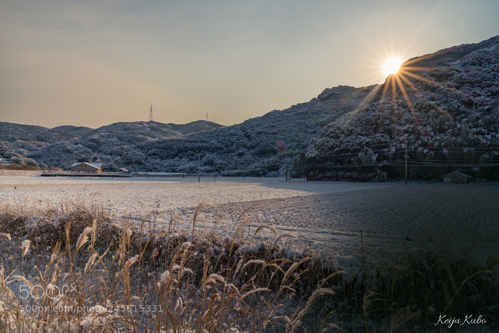 Sony a7R III sample photo. Winter morning sunrise photography