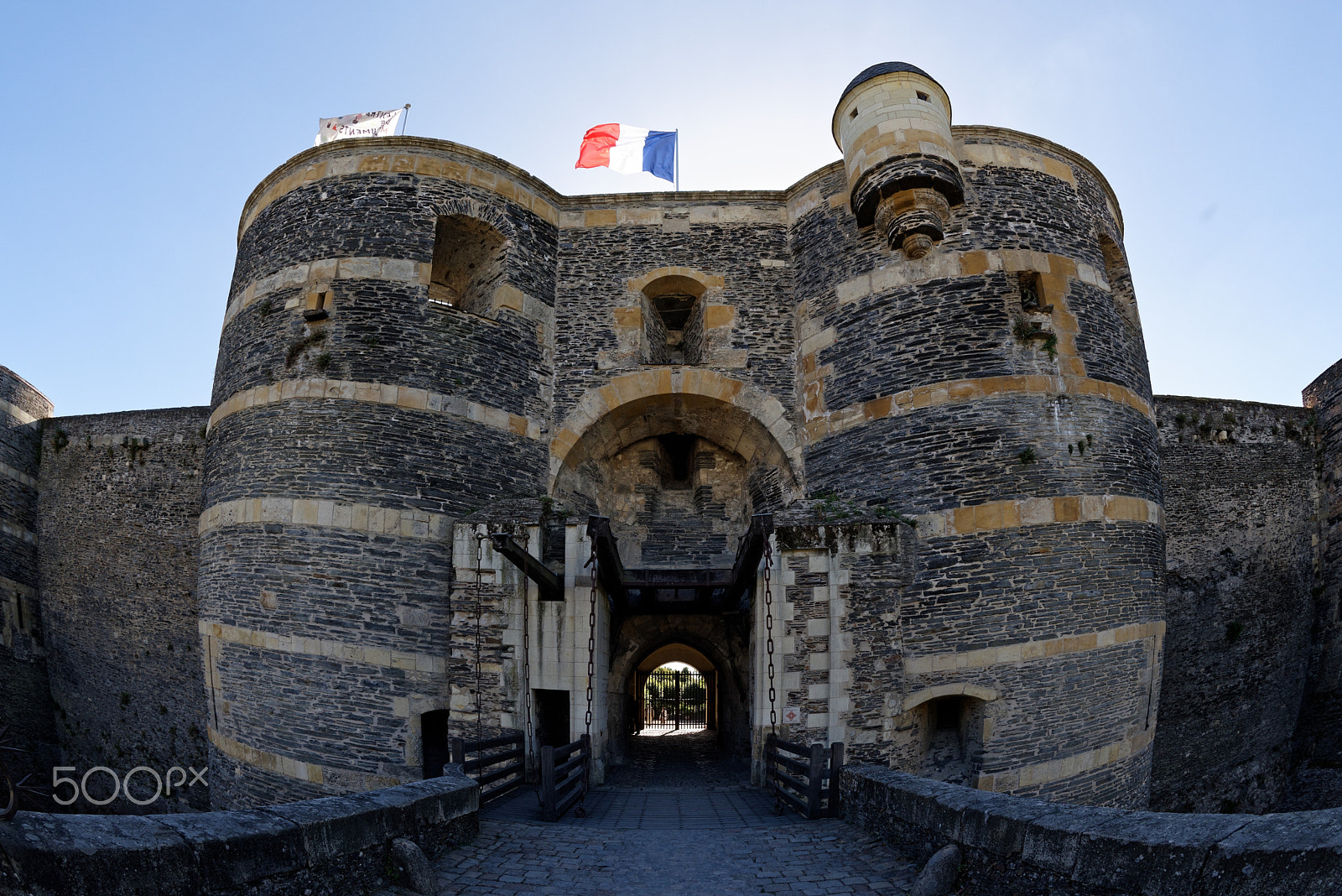 Nikon D810 sample photo. Angers, chateau d'angers, tor photography