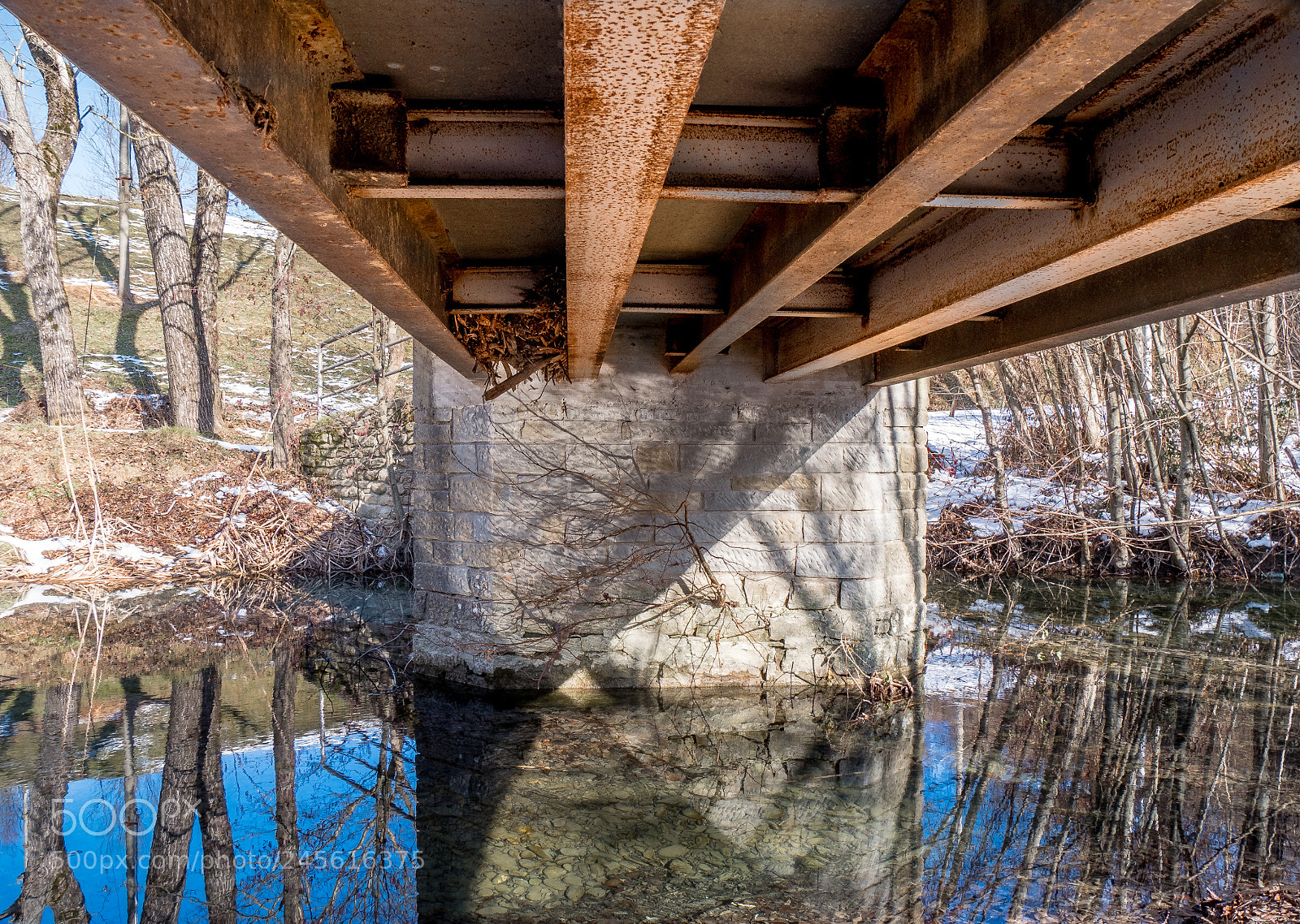 Panasonic Lumix DMC-G6 sample photo. Under the bridge photography