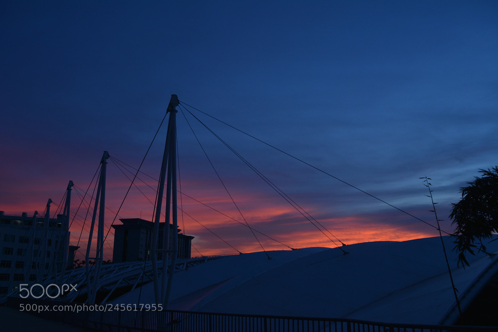 Nikon D5200 sample photo. Dusk photography
